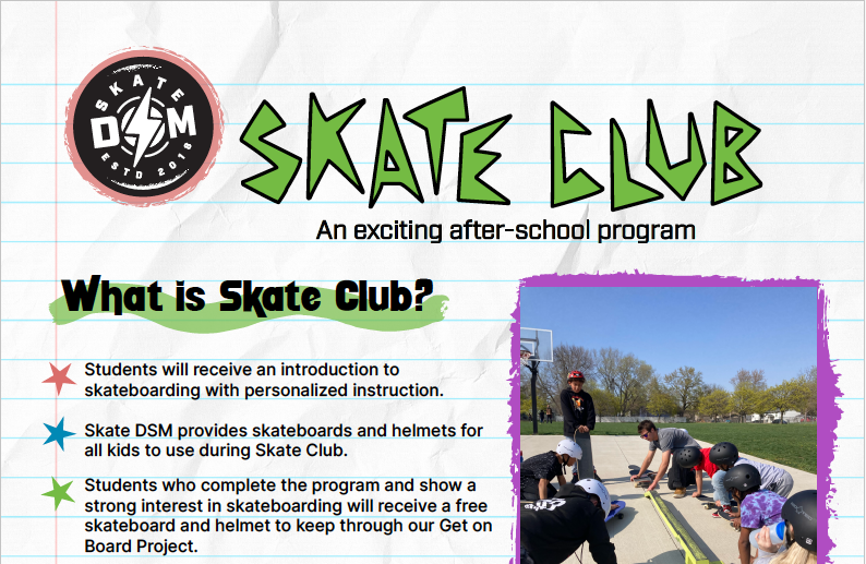 Skate Club After-School Programs Image